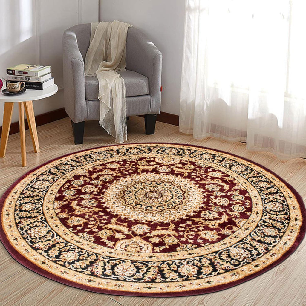 Tapis médaillon oriental traditionnel de la World Rug Gallery