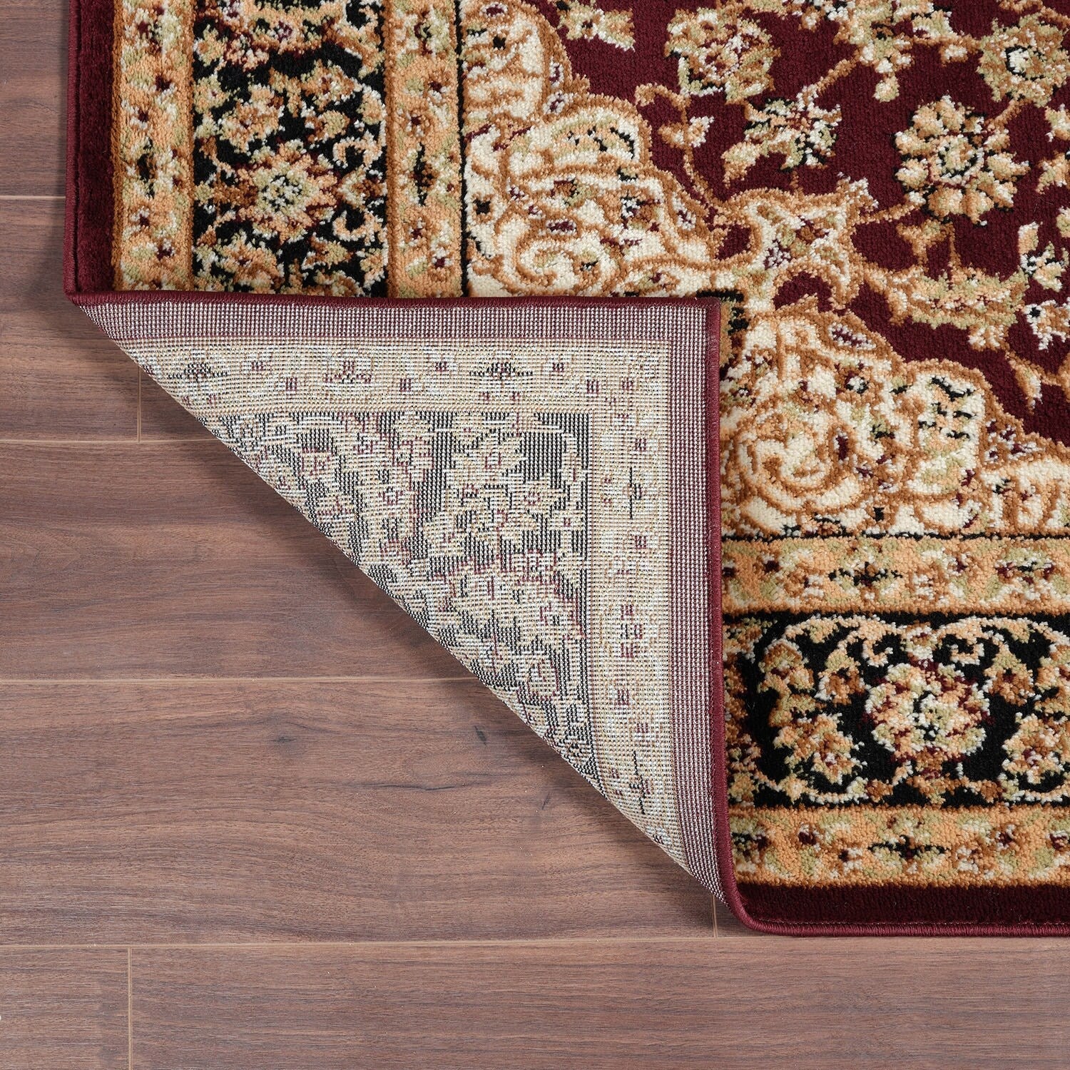 Tapis médaillon oriental traditionnel de la World Rug Gallery