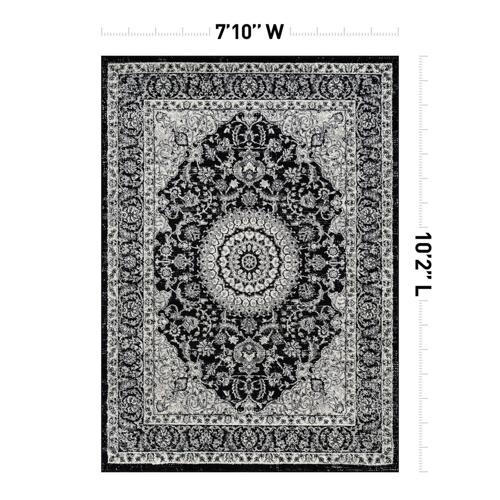 Tapis médaillon oriental traditionnel de la World Rug Gallery