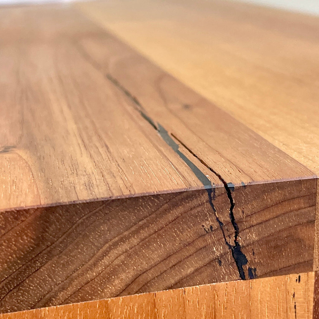Table haute en chêne Ponte e15